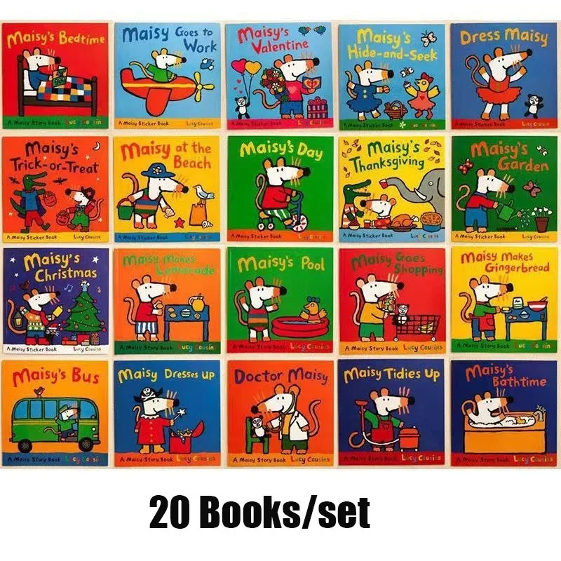 Kids Education Age - 20 Books/Set Maisy Mouse English Picture