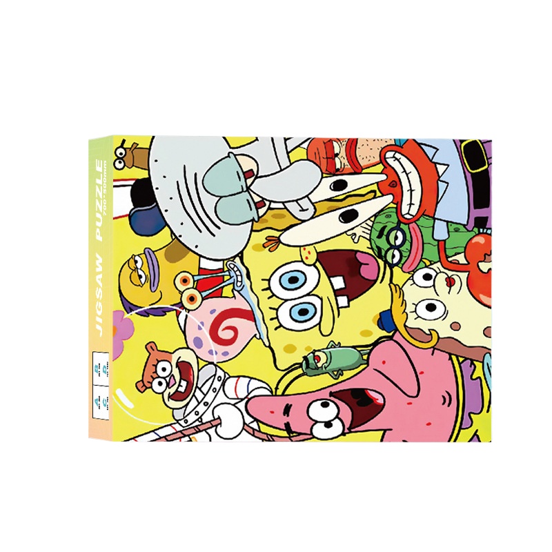 Kids Educational Gadget - 1000 Pieces SpongeBob SquarePants Puzzle Assembling