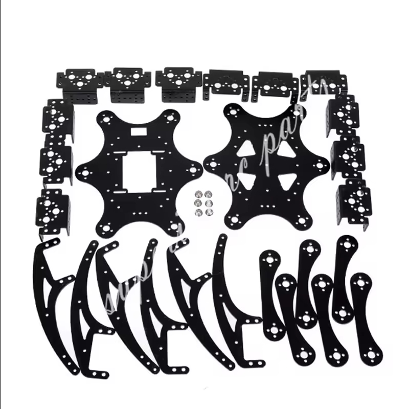 18 DOF Aluminium Hexapod Spide - Coding Robot Toy ulasan dan harga