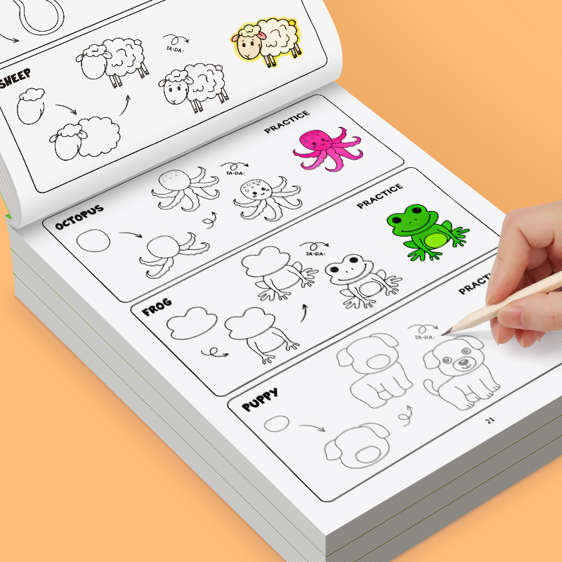 Kids Animal Drawing Book 32 Pa - Kids Education Drawing ulasan dan harga