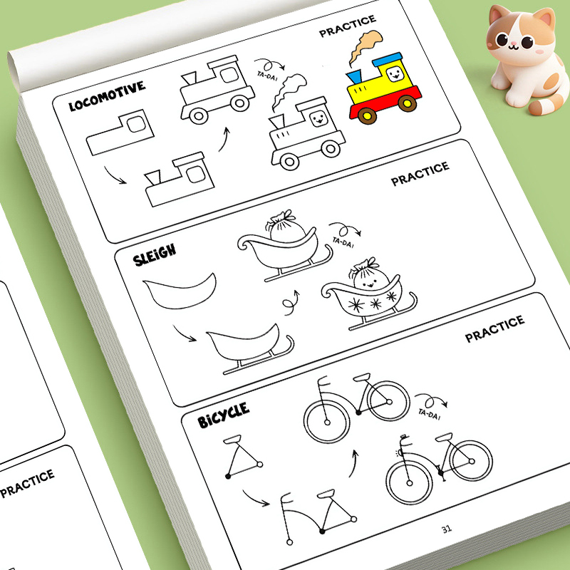 Kids How to Draw Everything Ac - Kids Educational Workbooks ulasan dan harga