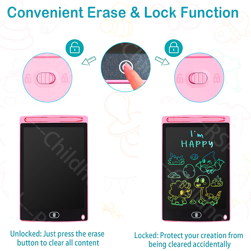 LCD Writing Tablet for Kids, 8 - Kids Education Drawing ulasan dan harga