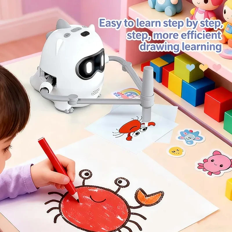 Intelligent Sketch Robot For K - Kids Education Drawing ulasan dan harga