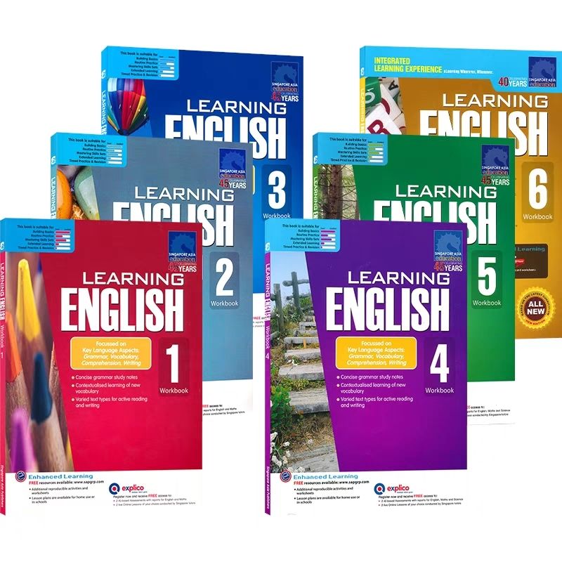 1 Book Sap Education 1- 6 Grad - Kids Education In Singapore ulasan dan harga