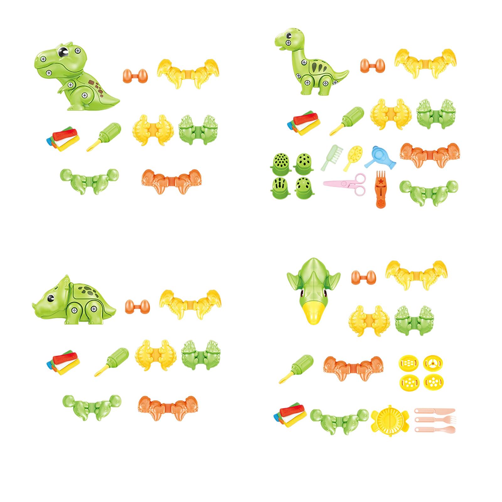 Dinosaur Fun Colored Mud Kids  - Kids Education Age ulasan dan harga