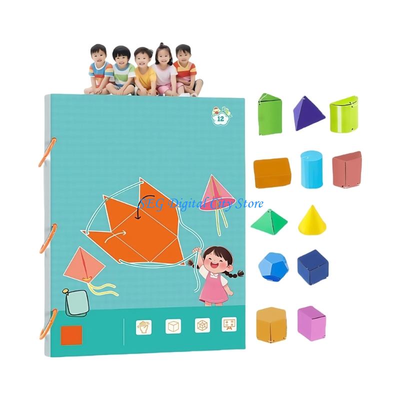 U75B Educational Geometry Work - Kids Educational Workbooks ulasan dan harga