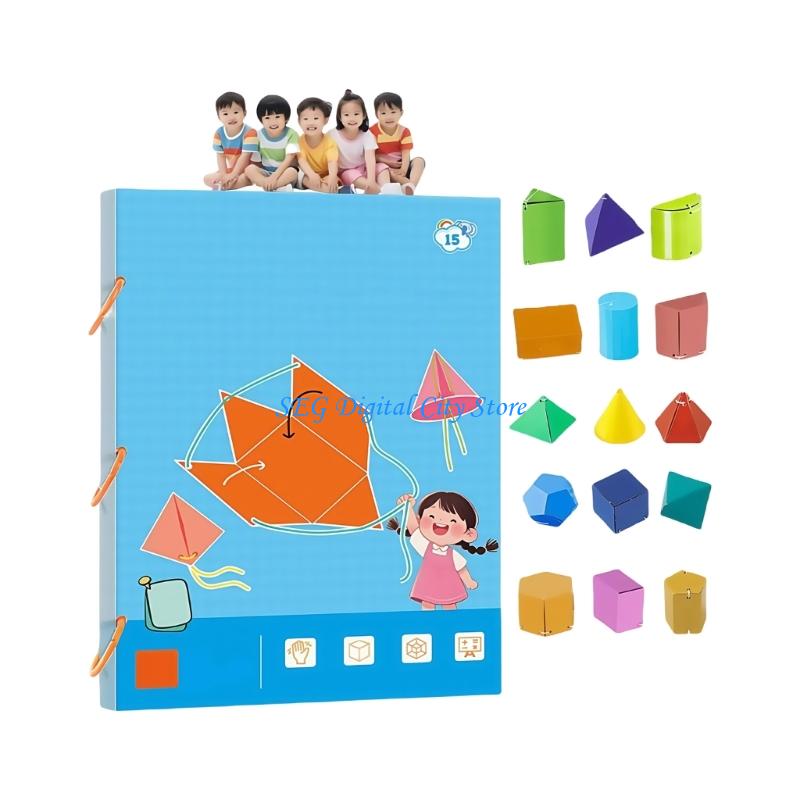 U75B Educational Geometry Work - Kids Educational Workbooks ulasan dan harga
