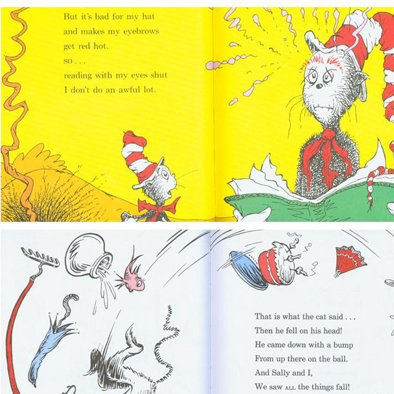 Random 1 Book Dr.Seuss Interes - Kids Education Age ulasan dan harga