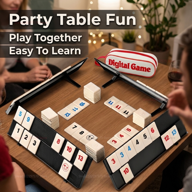 2026 New Rummy Cube Game Set w - Kids Education Plan ulasan dan harga