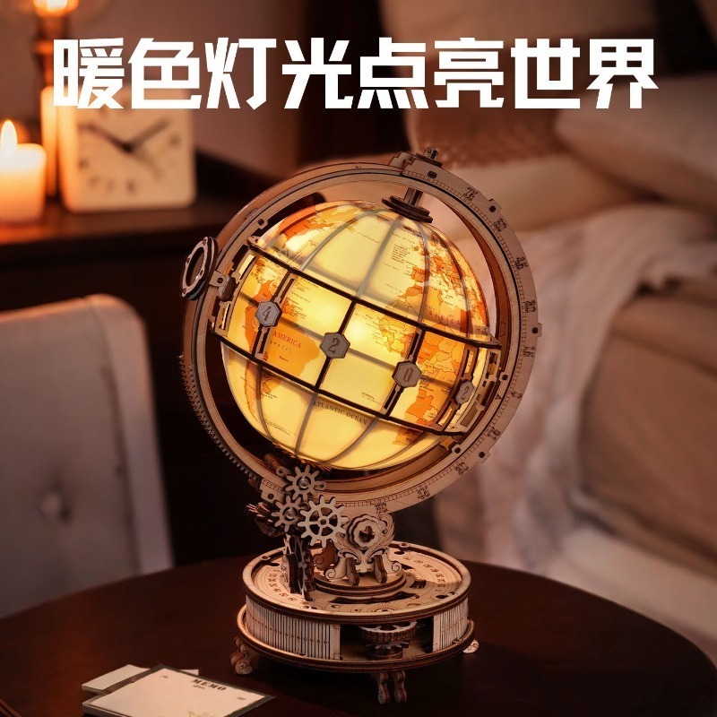 Creative Wooden 3D Puzzle Elec - Puzzle Map World ulasan dan harga