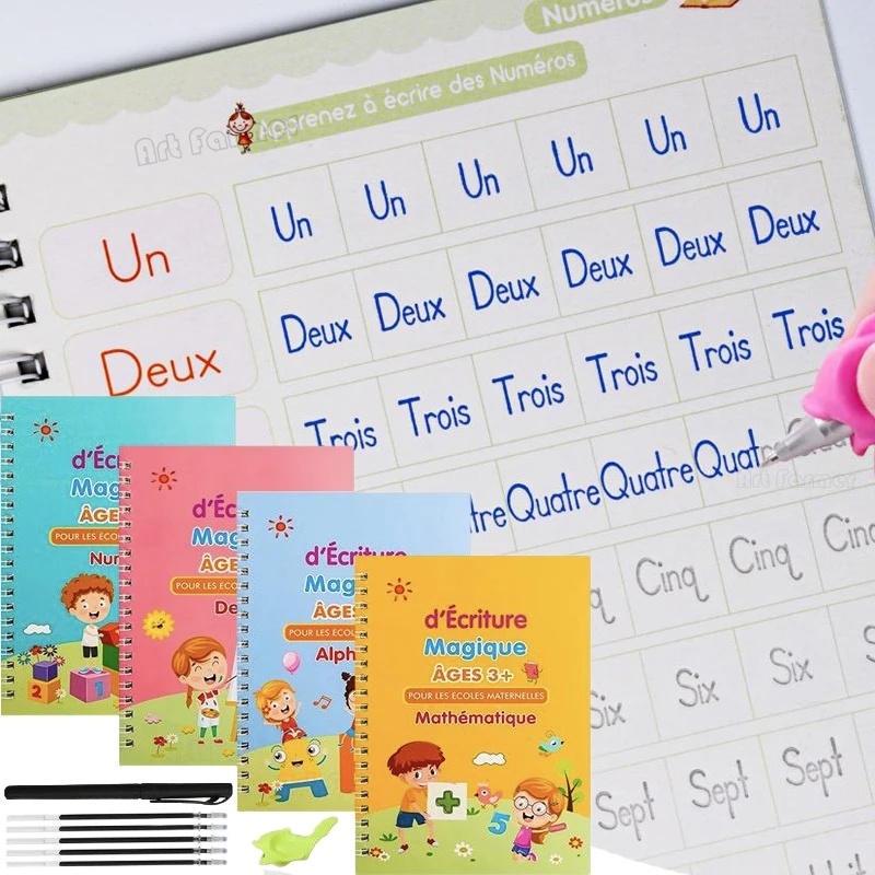 Magic French Copy Book Groove  - Kids Educational Workbooks ulasan dan harga