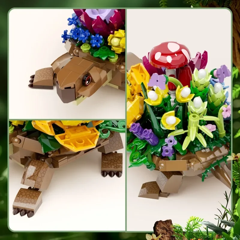 509pcs Creative Turtle Planter - Kids Education Allowance ulasan dan harga