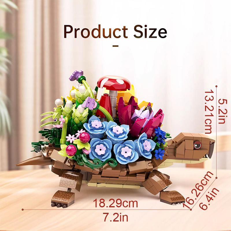 509pcs Creative Turtle Planter - Kids Education Allowance ulasan dan harga