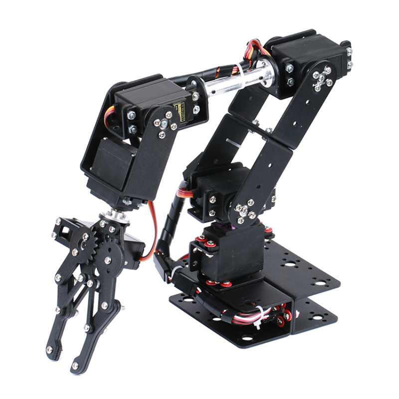 STEAM DIY 6 DOF Robot Metal Al - Coding Robot Toy ulasan dan harga