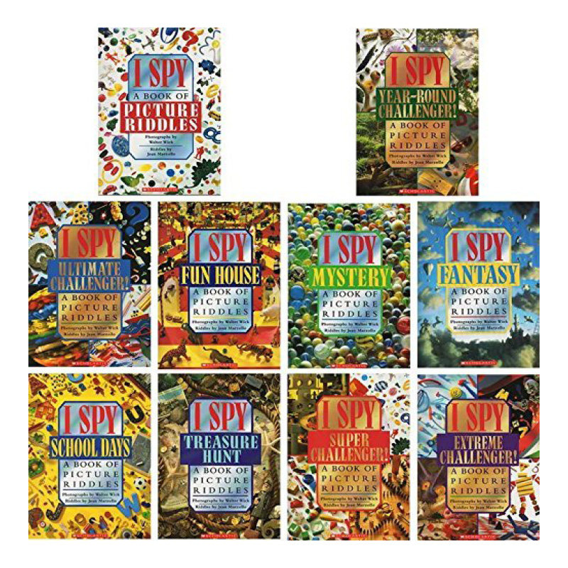 10 Books Set I Spy Ultimate Co - Kids Education Age ulasan dan harga