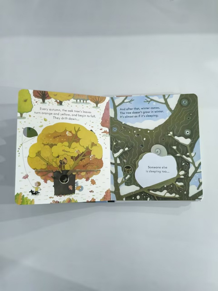 Usborne Peep Inside A Tree 3D  - Kids Early Education Books ulasan dan harga