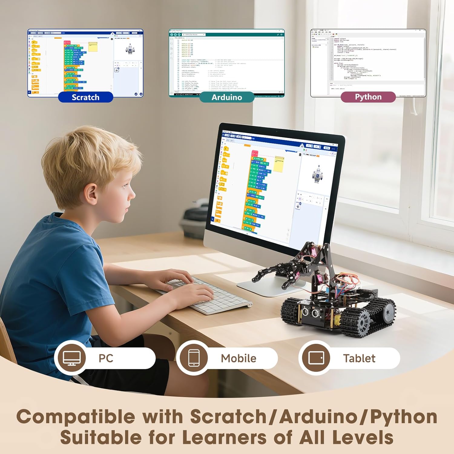 Robotics for Kids Ages 12-16 A - Coding Robot Toy ulasan dan harga