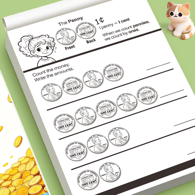 Preschool Kids Counting Money  - Kids Educational Workbooks ulasan dan harga