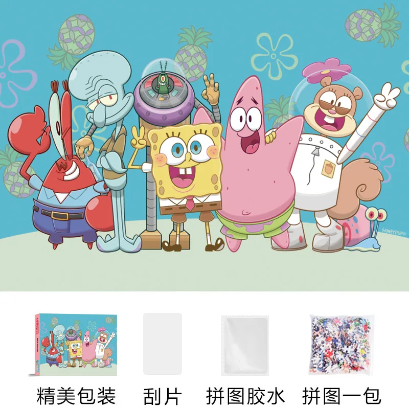 1000 Pieces SpongeBob SquarePa - Kids Educational Gadget ulasan dan harga