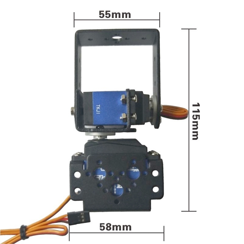 2 DOF Robotic Pan And Tilt Ser - Coding Robot Toy ulasan dan harga