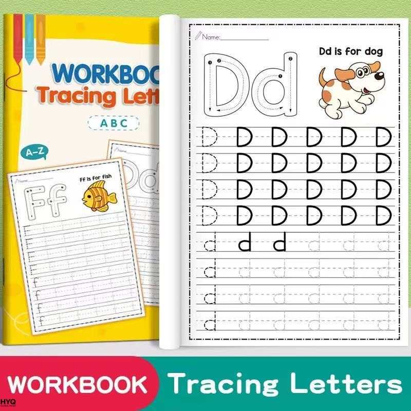 Children Calligraphy 26 Alphab - Kids Educational Workbooks ulasan dan harga