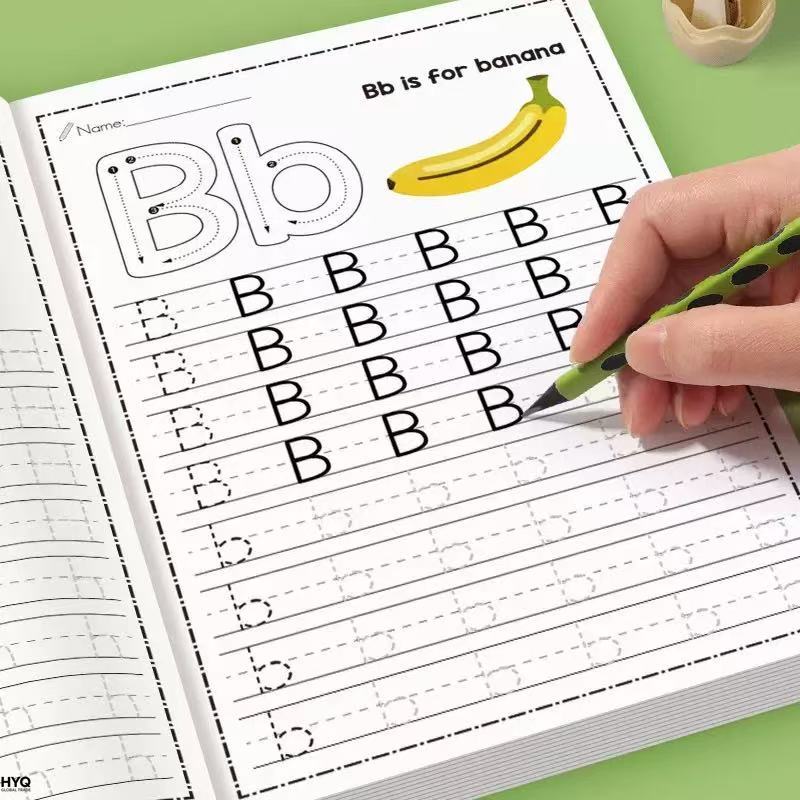 Children Calligraphy 26 Alphab - Kids Educational Workbooks ulasan dan harga