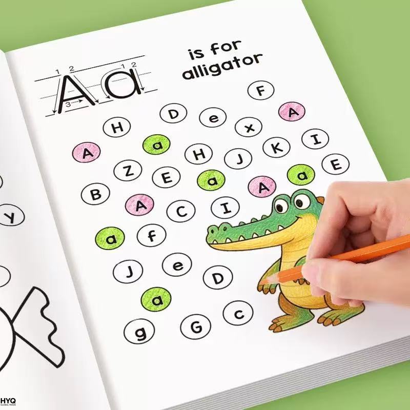 Children Calligraphy 26 Alphab - Kids Educational Workbooks ulasan dan harga