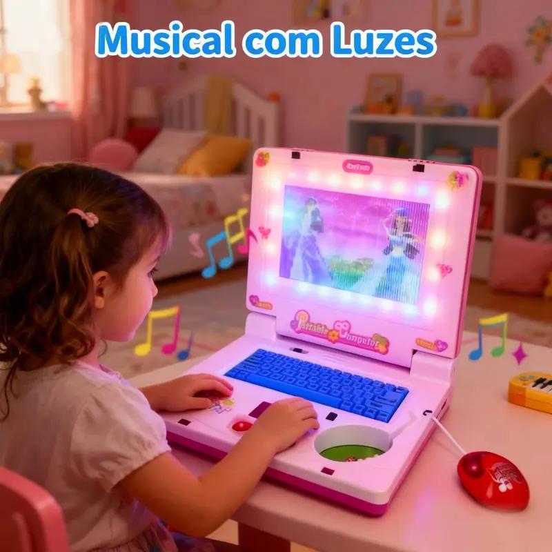 Mini Notebook Musical Toy Lapt - Kids Educational Workbooks ulasan dan harga
